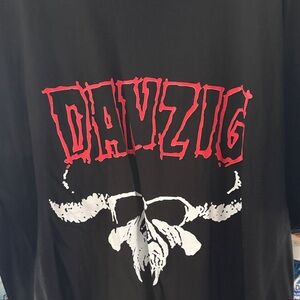 Danzig Black Graphic Men's Shirt